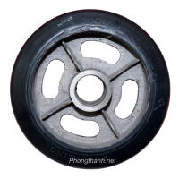 Bánh Xe Đẩy Hàng Cao Su 10 x 3  .
